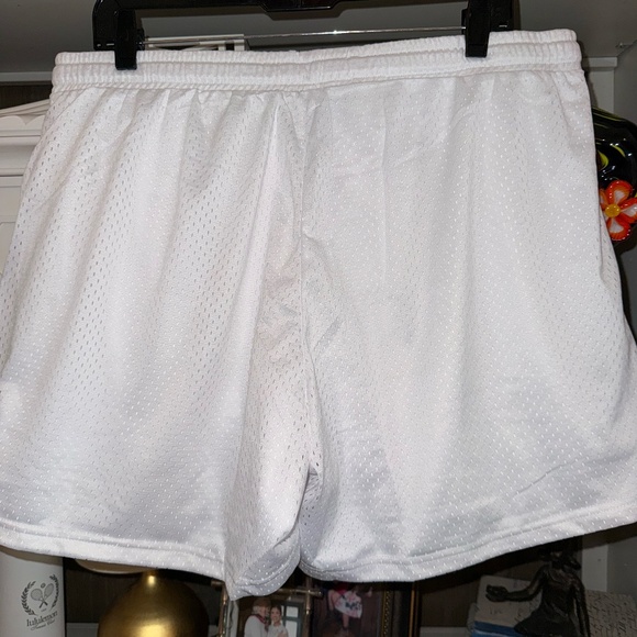 Cadets Men’s Check Out Mesh Shorts in White SZ XL NWT - Picture 2 of 3